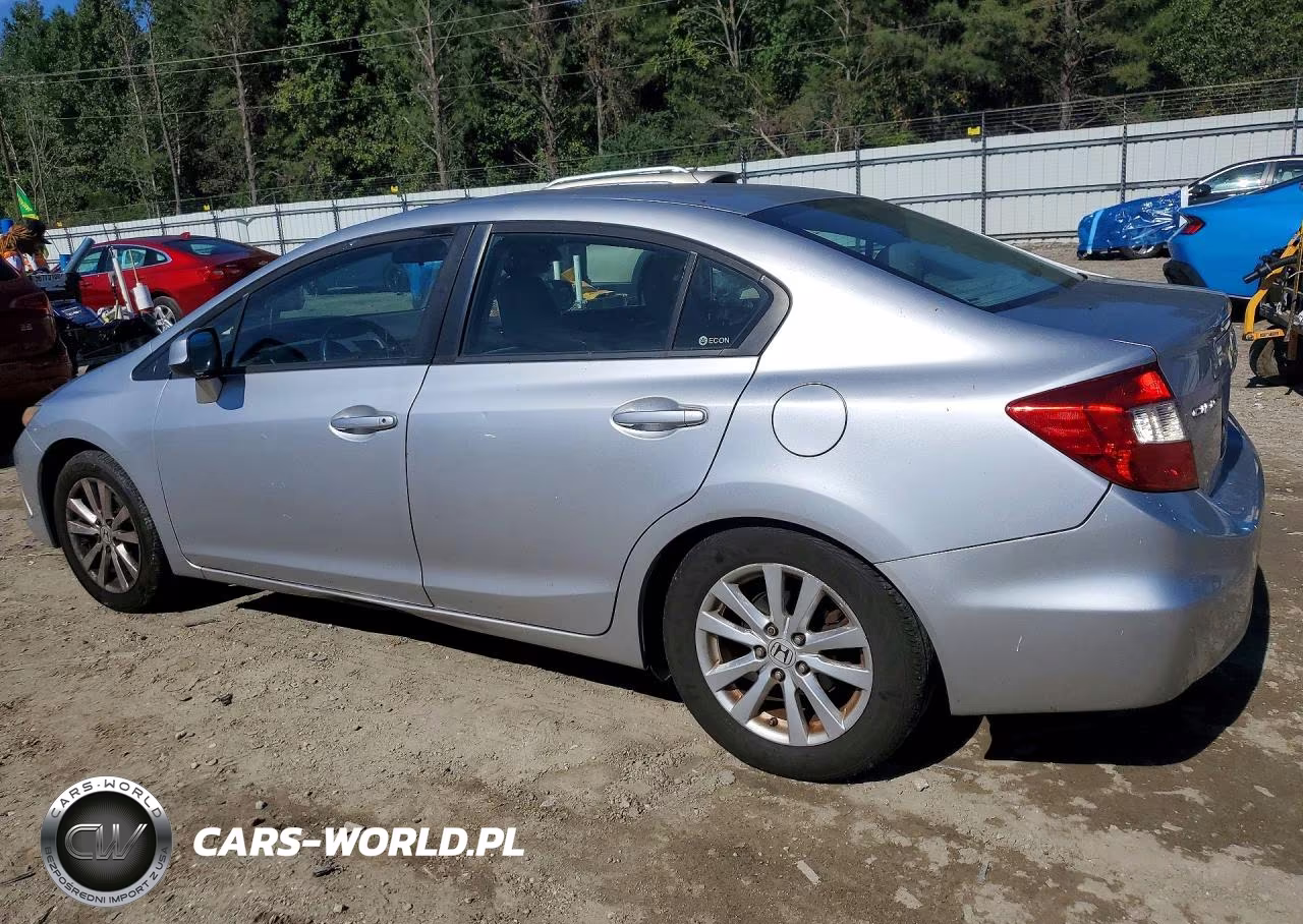 2012 Honda Civic Exl VIN:19XFB2F98CE358903 - 2