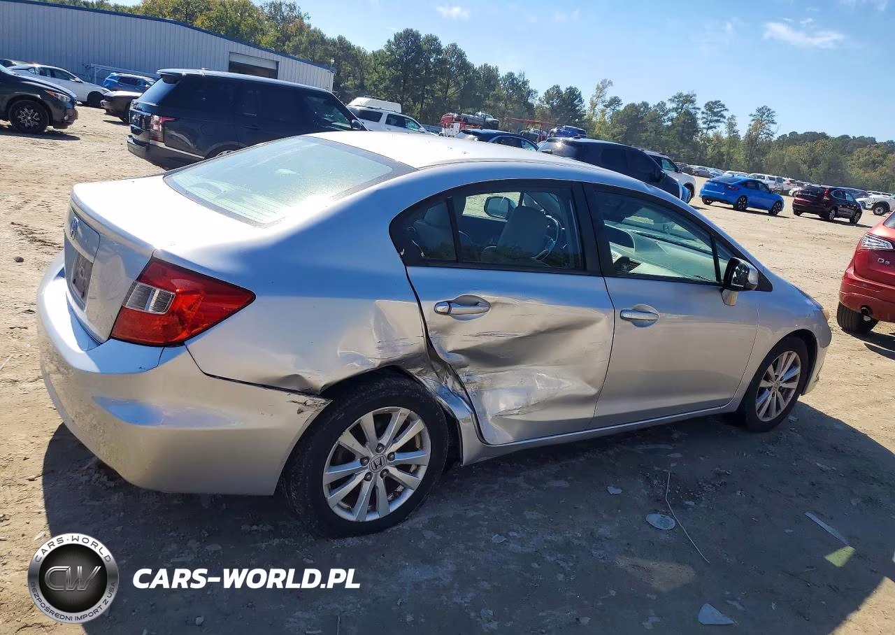 2012 Honda Civic Exl VIN:19XFB2F98CE358903 - 3
