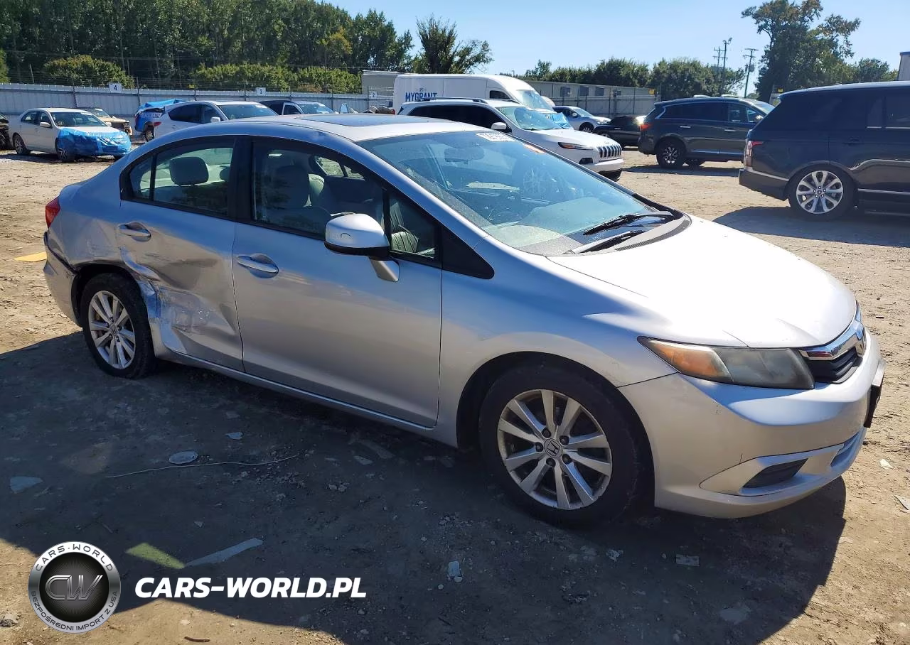 2012 Honda Civic Exl VIN:19XFB2F98CE358903 - 4