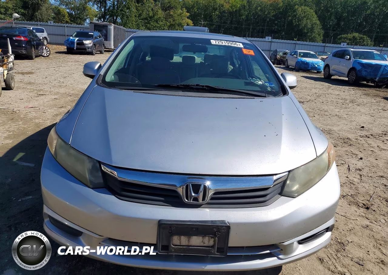 2012 Honda Civic Exl VIN:19XFB2F98CE358903 - 5