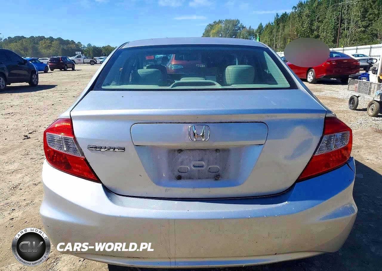 2012 Honda Civic Exl VIN:19XFB2F98CE358903 - 6