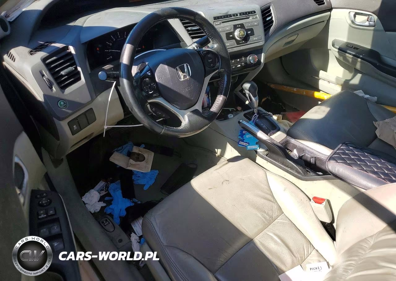 2012 Honda Civic Exl VIN:19XFB2F98CE358903 - 8