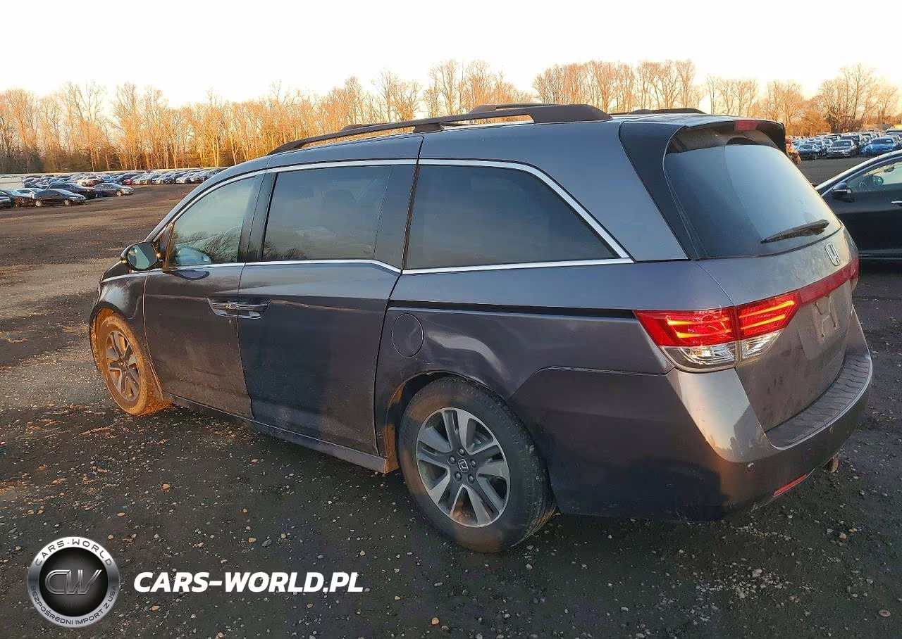 2014 Honda Odyssey Touring VIN:5FNRL5H92EB136461 - 2