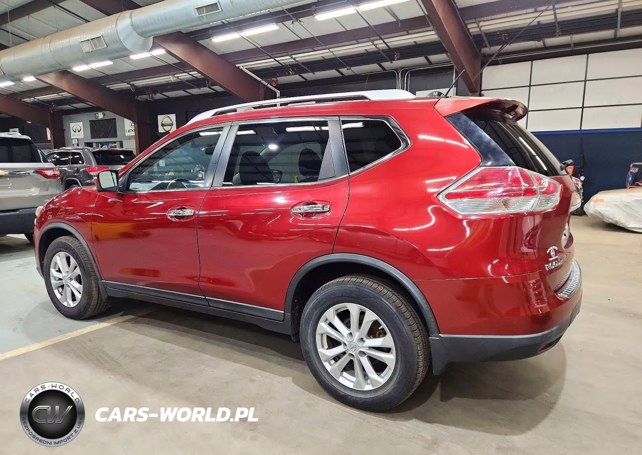 2015 Nissan Rogue Sv VIN:KNMAT2MV1FP585586 - 2