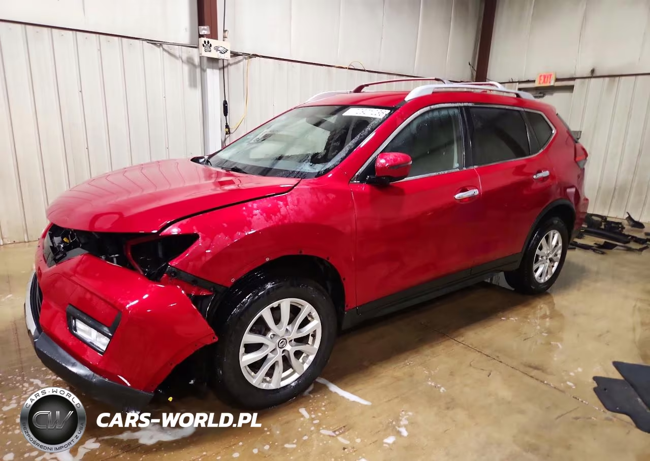 2017 Nissan Rogue Sv VIN:JN8AT2MV6HW007058 - 1