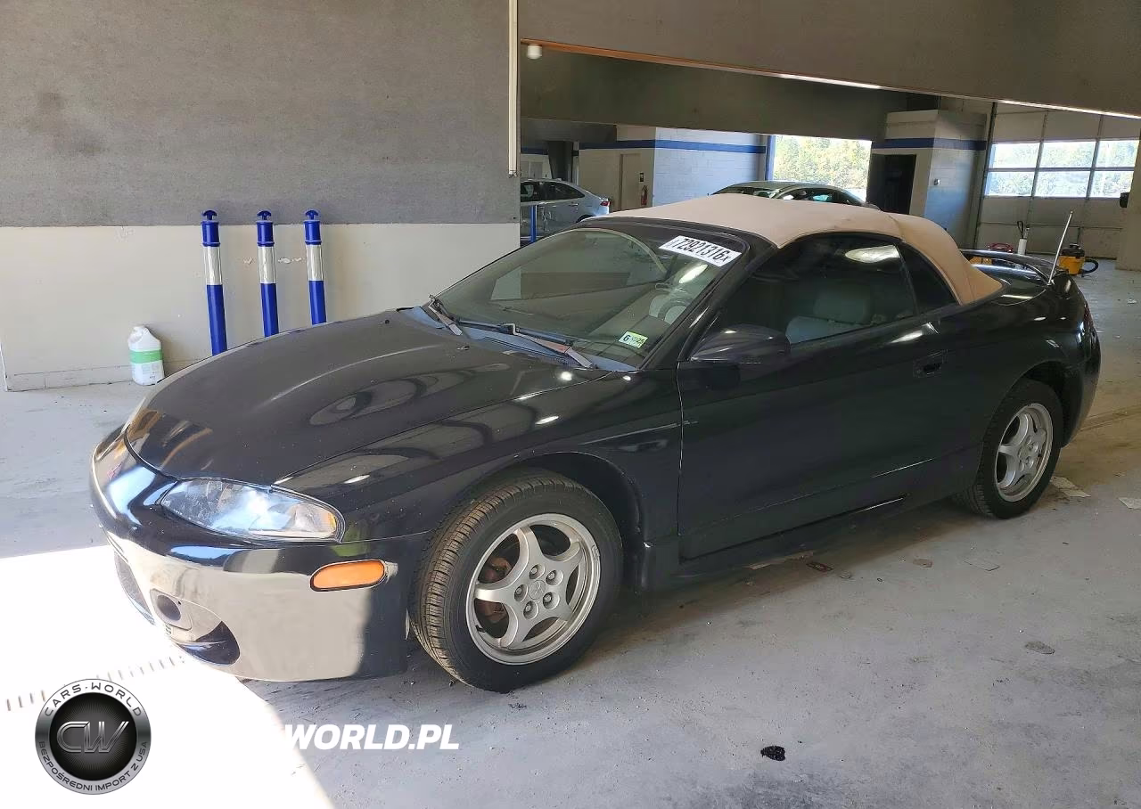 1997 Mitsubishi Eclipse Spyder Gst VIN:4A3AX55F9VE130571 - 1