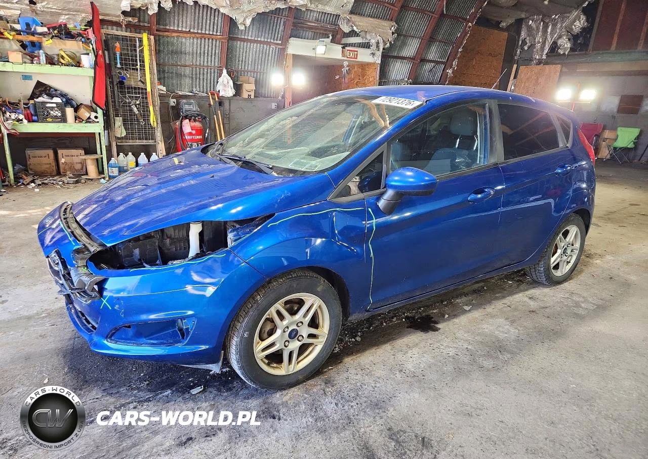 2018 Ford Fiesta Se VIN:3FADP4EJ2JM101387 - 1