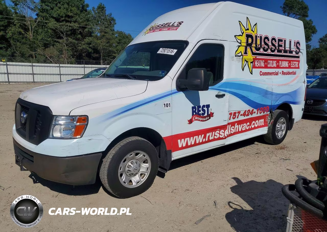 2020 Nissan Nv 2500 Hd Sv VIN:1N6BF0LY9LN806724 - 1