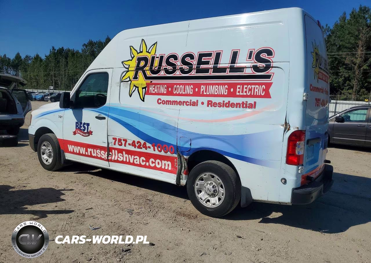 2020 Nissan Nv 2500 Hd Sv VIN:1N6BF0LY9LN806724 - 2