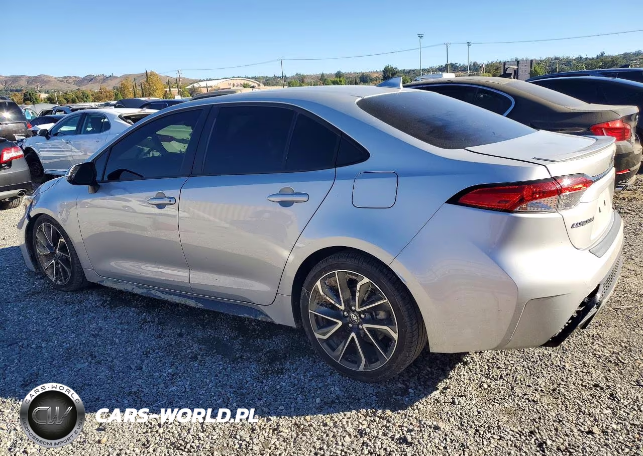 2020 Toyota Corolla Se VIN:5YFS4RCE2LP049588 - 2