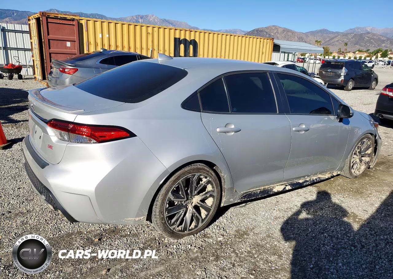 2020 Toyota Corolla Se VIN:5YFS4RCE2LP049588 - 3