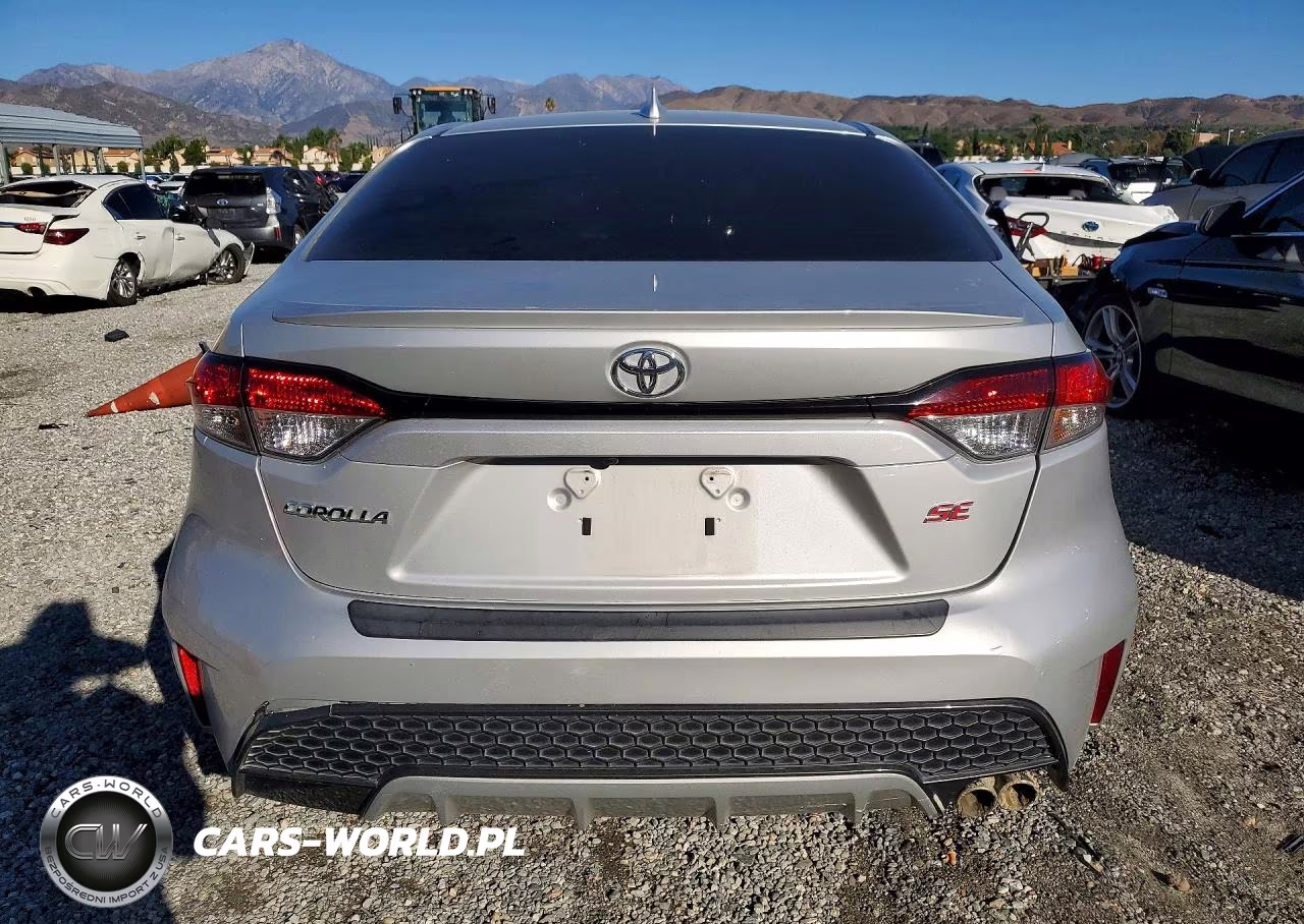 2020 Toyota Corolla Se VIN:5YFS4RCE2LP049588 - 6