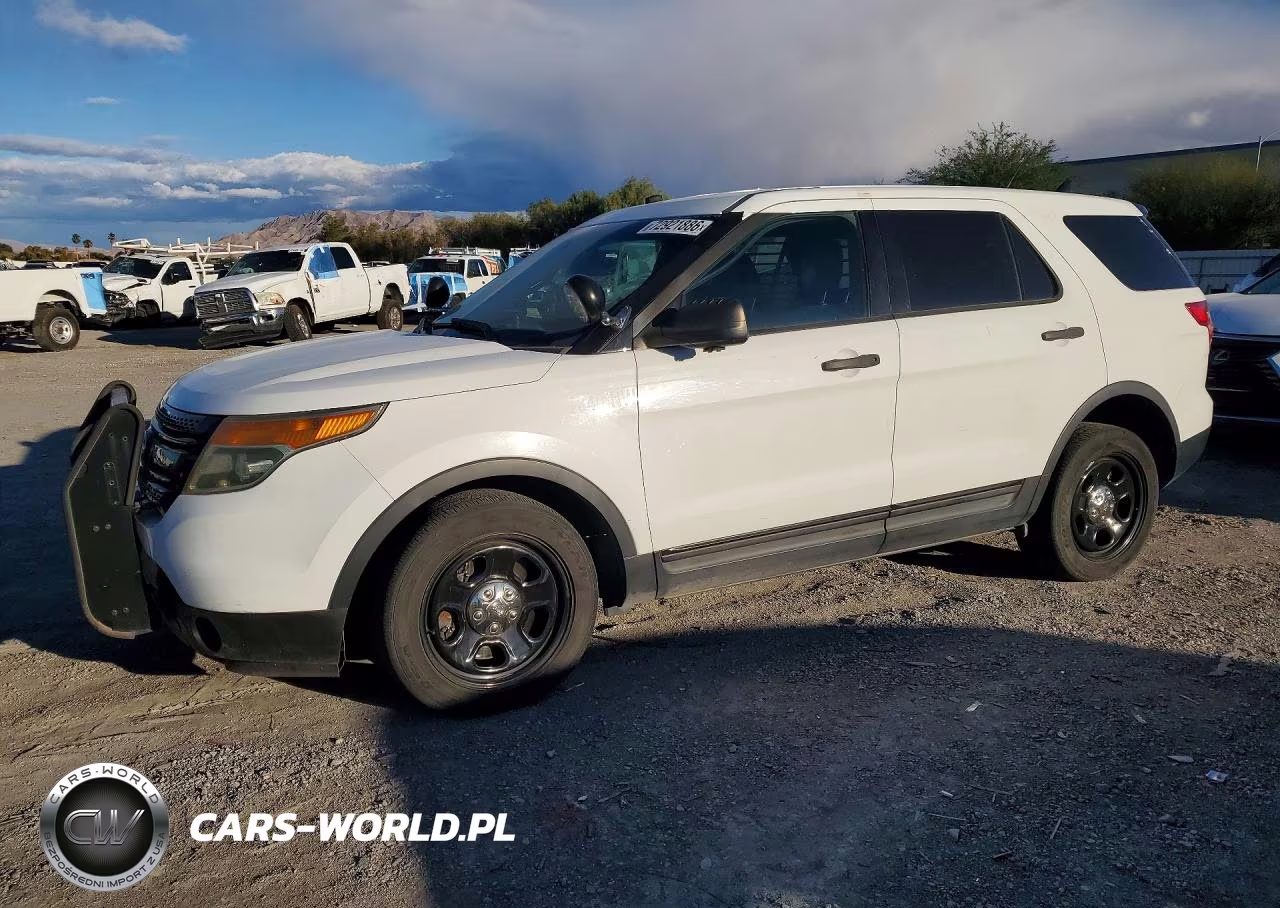 2014 Ford Explorer Police Interceptor VIN:1FM5K8AR6EGA09291 - 1