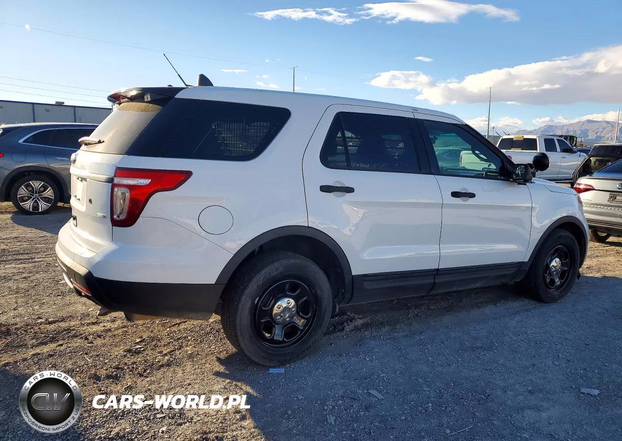 2014 Ford Explorer Police Interceptor VIN:1FM5K8AR6EGA09291 - 3
