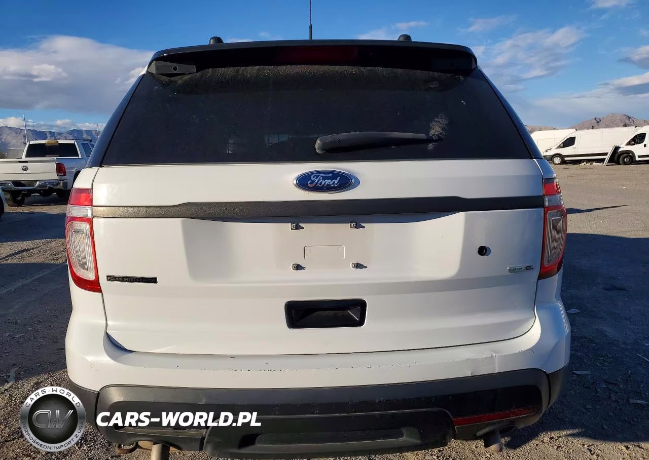 2014 Ford Explorer Police Interceptor VIN:1FM5K8AR6EGA09291 - 6