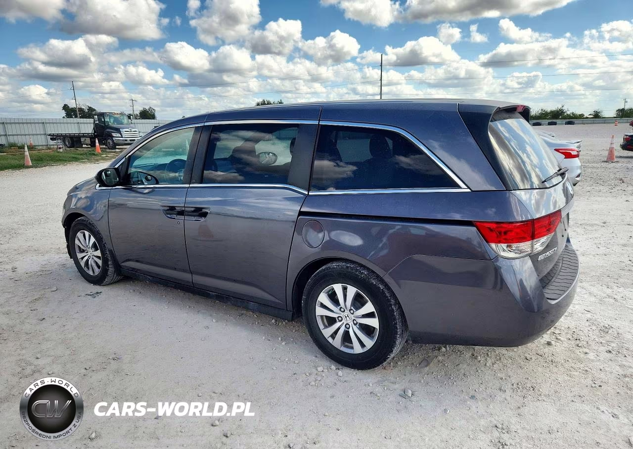 2015 Honda Odyssey Se VIN:5FNRL5H30FB501748 - 2
