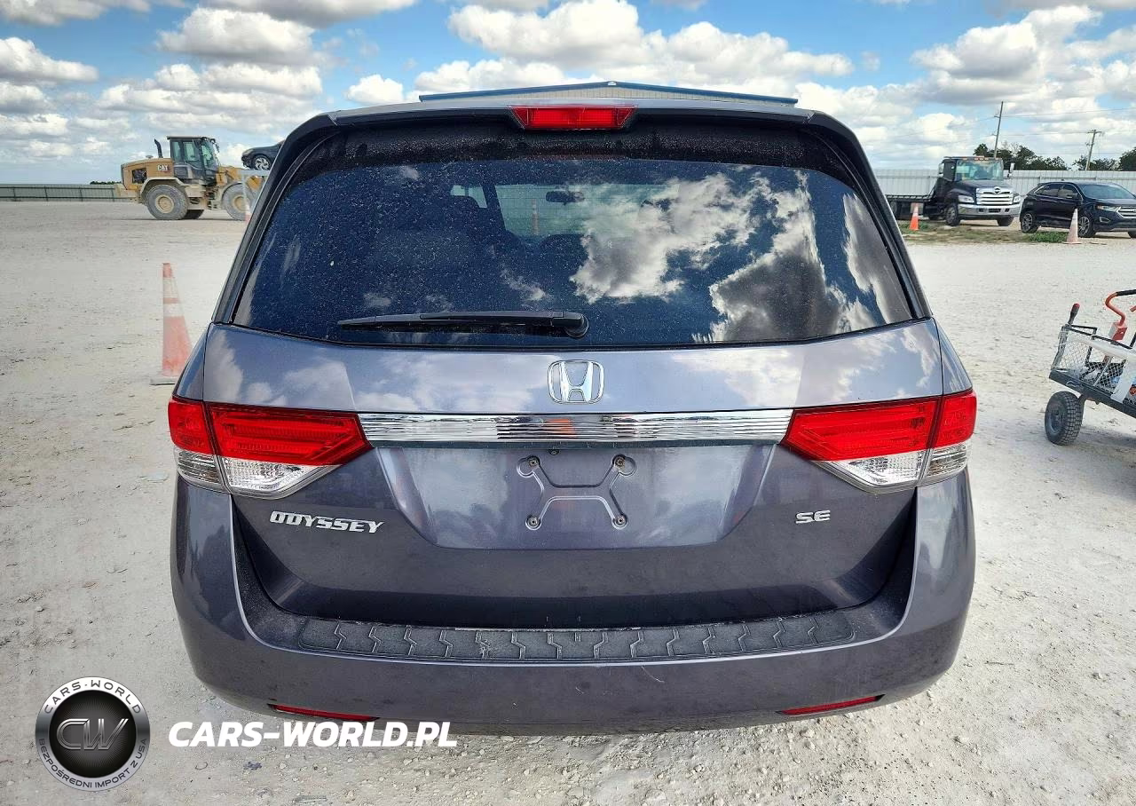 2015 Honda Odyssey Se VIN:5FNRL5H30FB501748 - 6