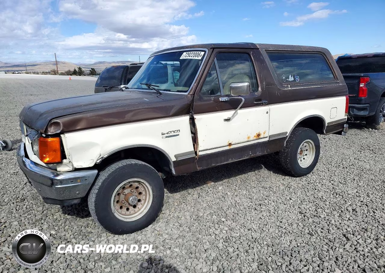 1990 Ford Bronco U100 VIN:1FMEU15N7LLB28500 - 1