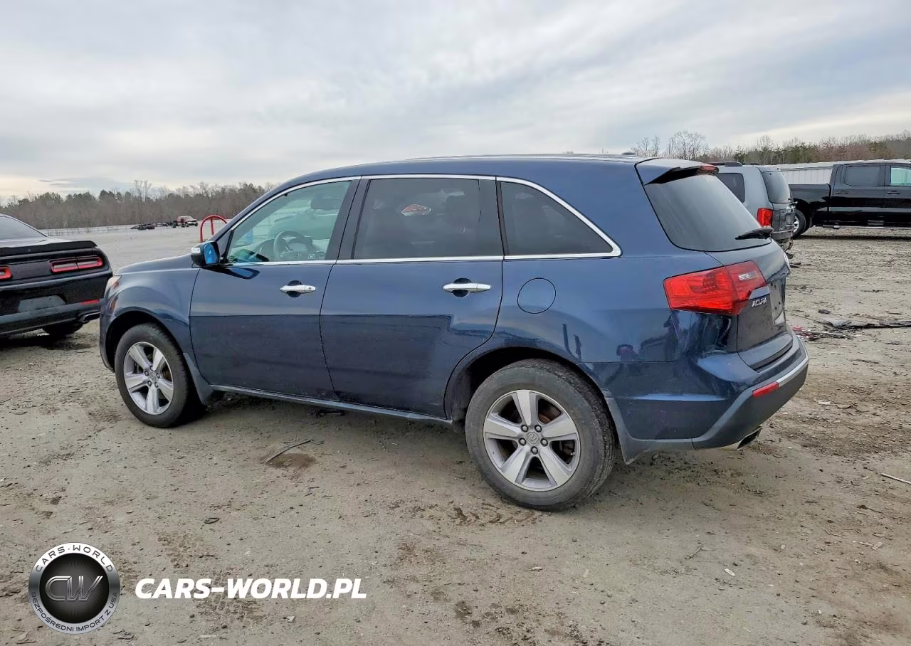 2012 Acura Mdx VIN:2HNYD2H33CH542883 - 2