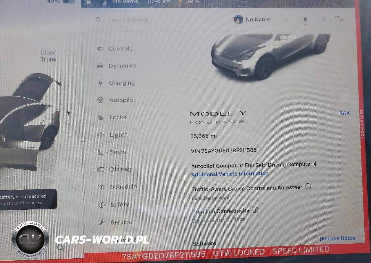 2024 Tesla Model Y VIN:7SAYGDED7RF211585 - 9