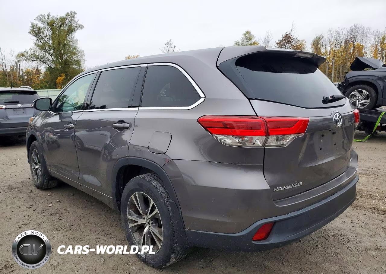 2017 Toyota Highlander Le VIN:5TDBZRFH0HS439921 - 2