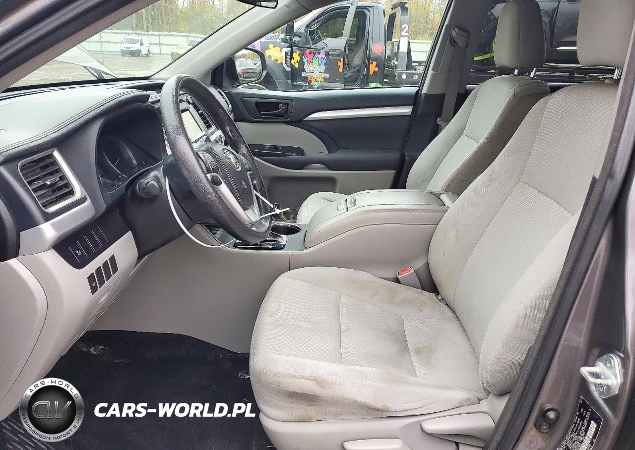 2017 Toyota Highlander Le VIN:5TDBZRFH0HS439921 - 7