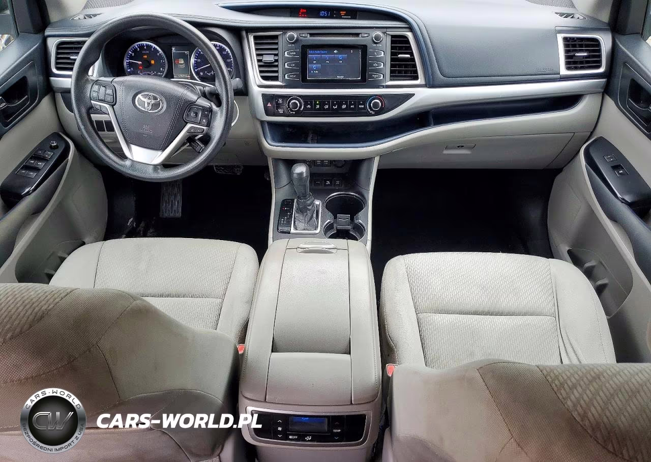 2017 Toyota Highlander Le VIN:5TDBZRFH0HS439921 - 8