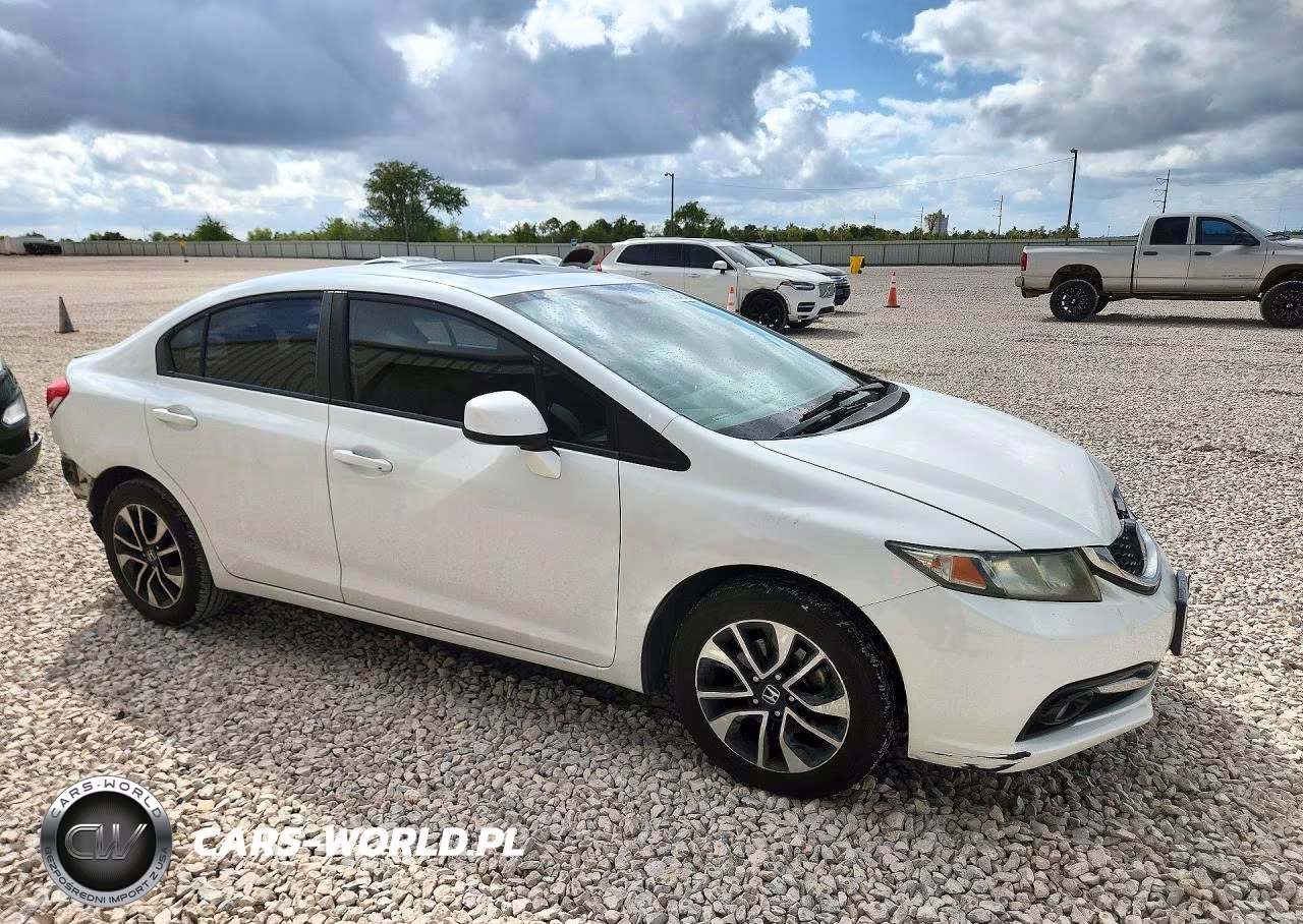 2013 Honda Civic Exl VIN:19XFB2F90DE035124 - 4