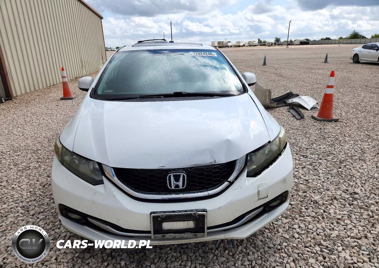 2013 Honda Civic Exl VIN:19XFB2F90DE035124 - 5