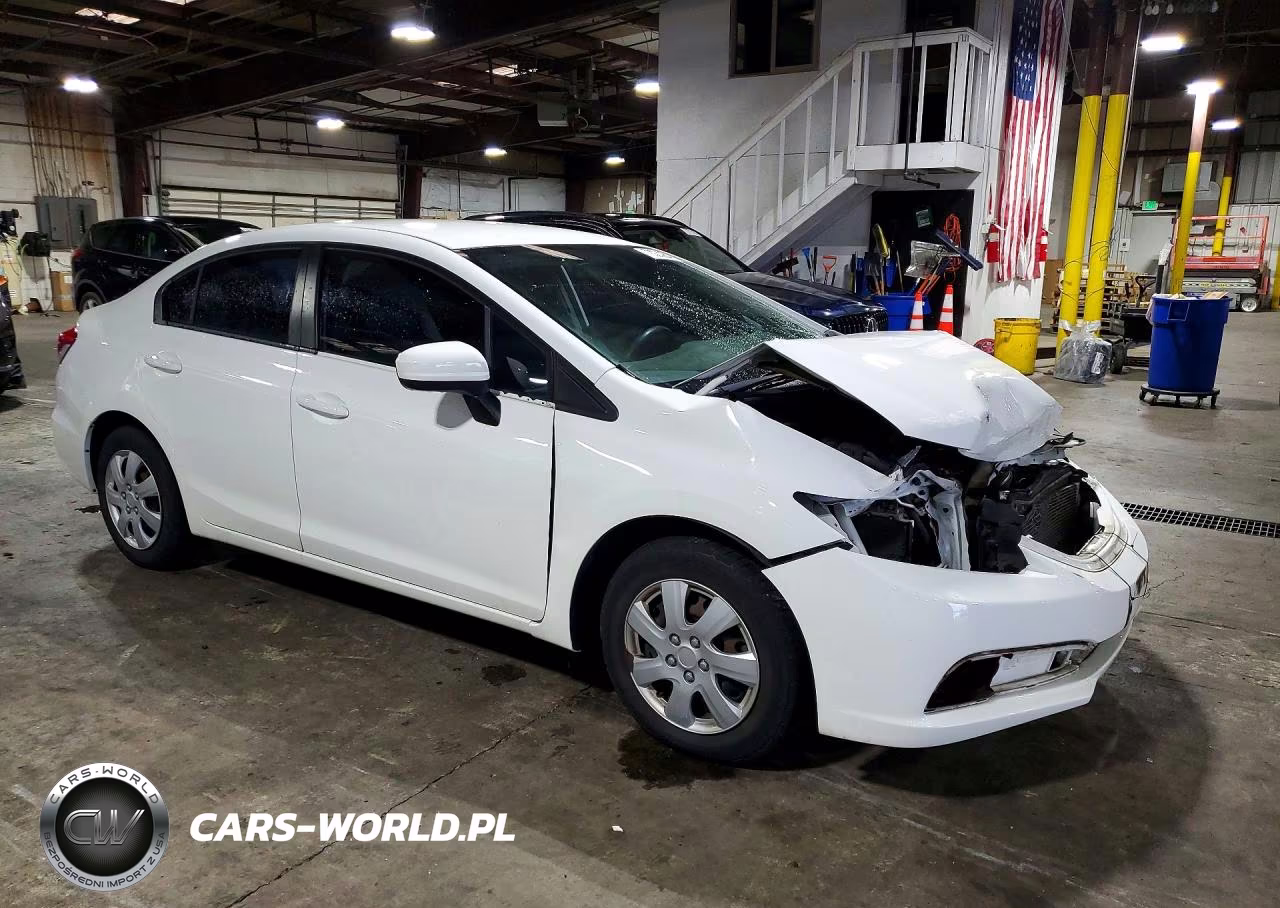 2015 Honda Civic Lx VIN:19XFB2F54FE113775 - 4