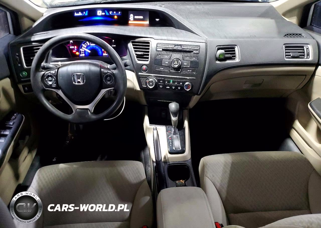 2015 Honda Civic Lx VIN:19XFB2F54FE113775 - 8