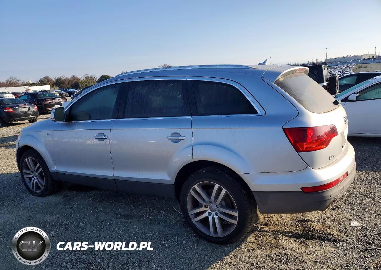 2008 Audi Q7 VIN:WA1EY74L77D039659 - 2