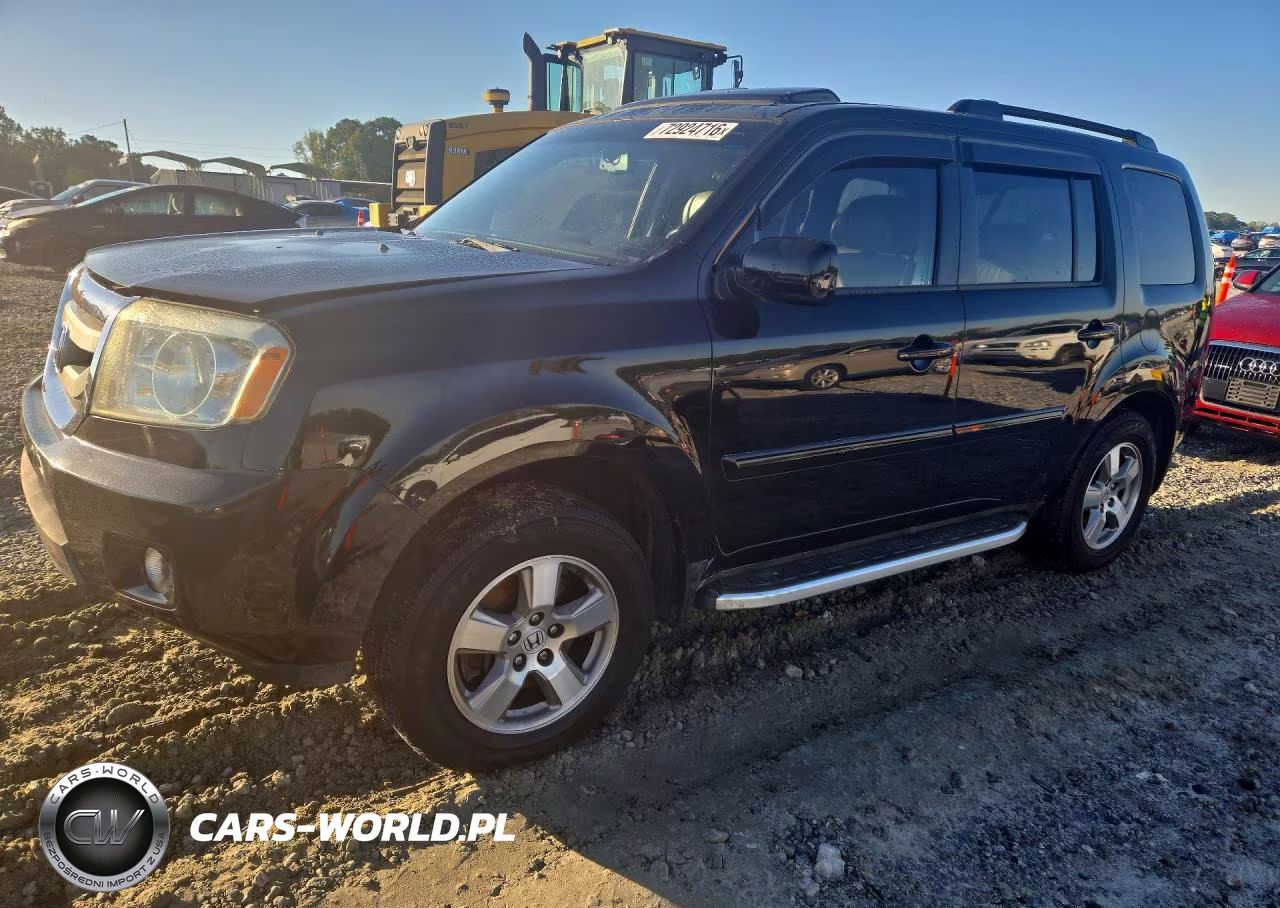 2010 Honda Pilot Exl VIN:5FNYF3H57AB007193 - 1