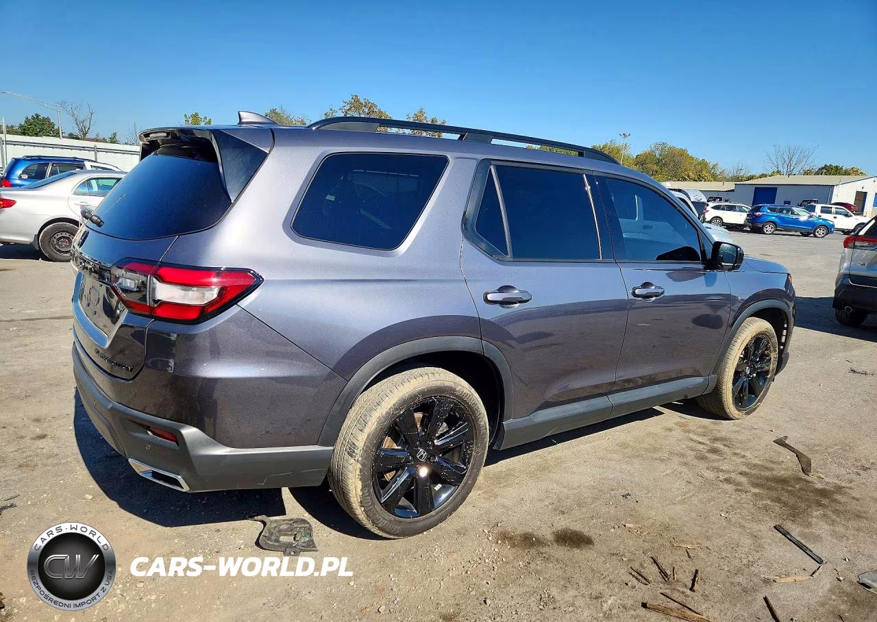 2025 Honda Pilot Black Edition VIN:5FNYG1H94SB127488 - 3
