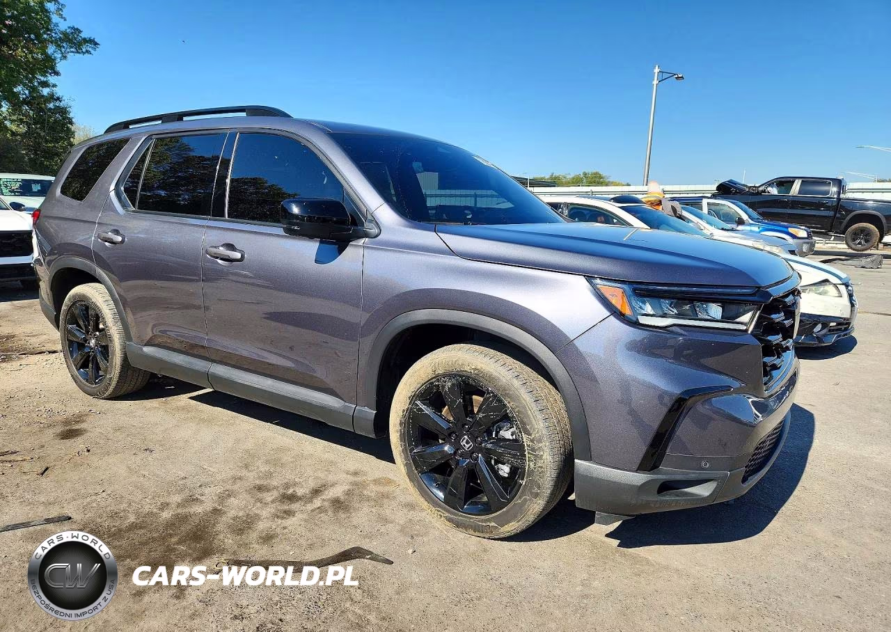 2025 Honda Pilot Black Edition VIN:5FNYG1H94SB127488 - 4