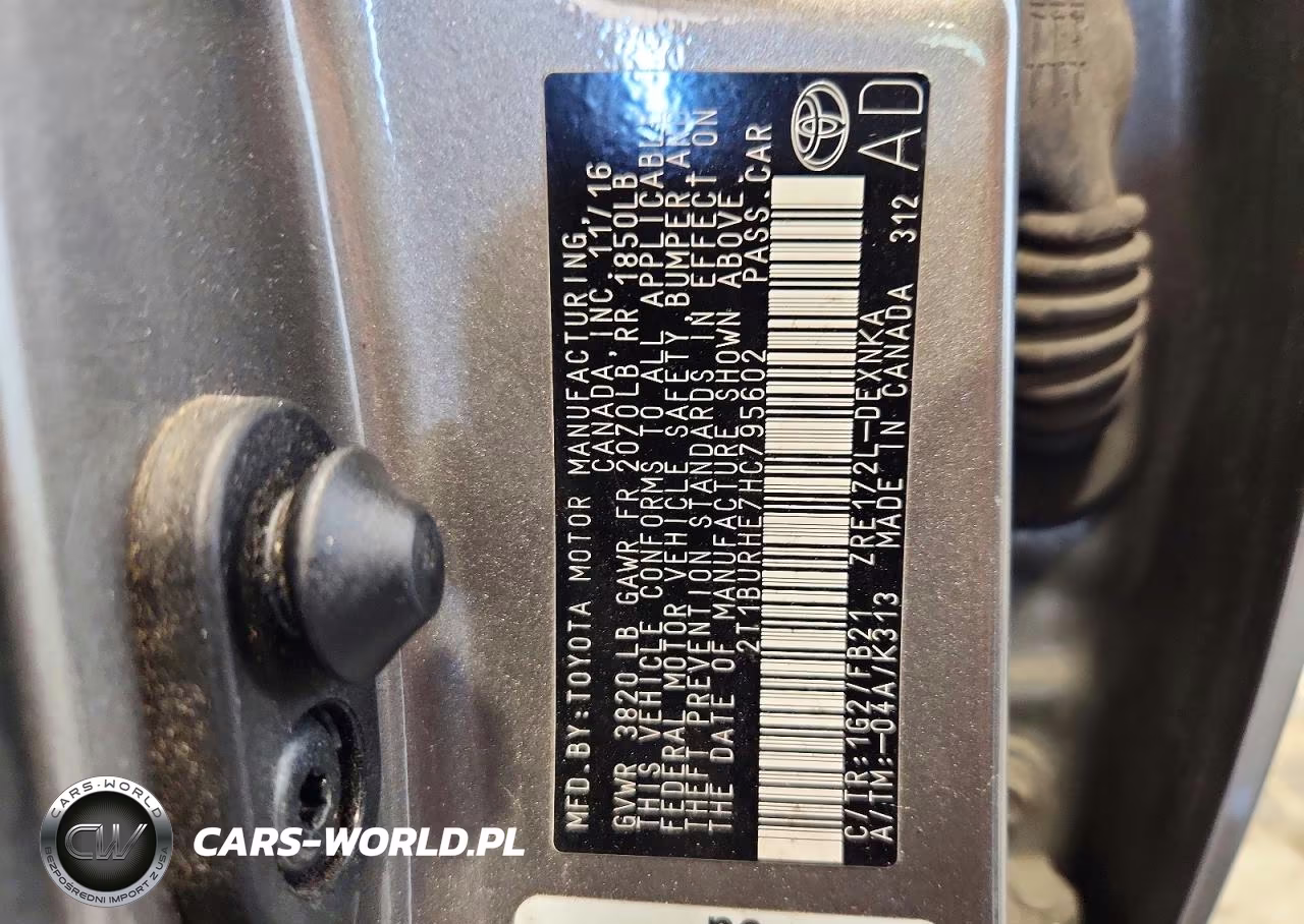 2017 Toyota Corolla Le VIN:2T1BURHE7HC795602 - 13