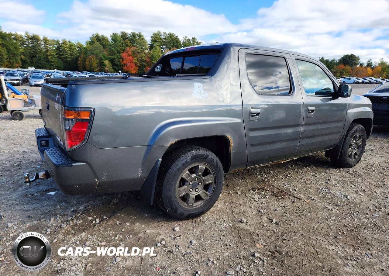 2008 Honda Ridgeline Rtl VIN:2HJYK16518H501312 - 3