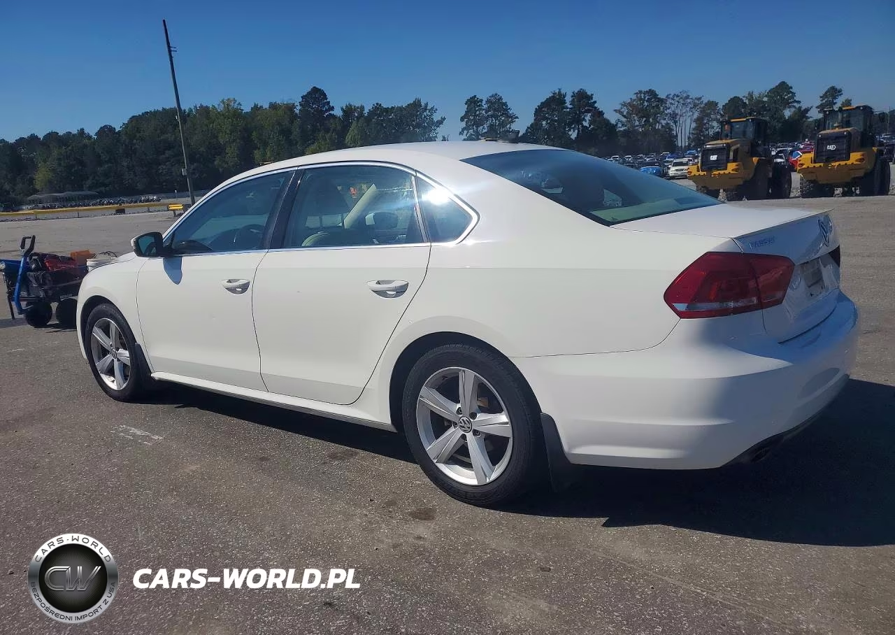 2015 Volkswagen Passat Se VIN:1VWBT7A35FC019357 - 2