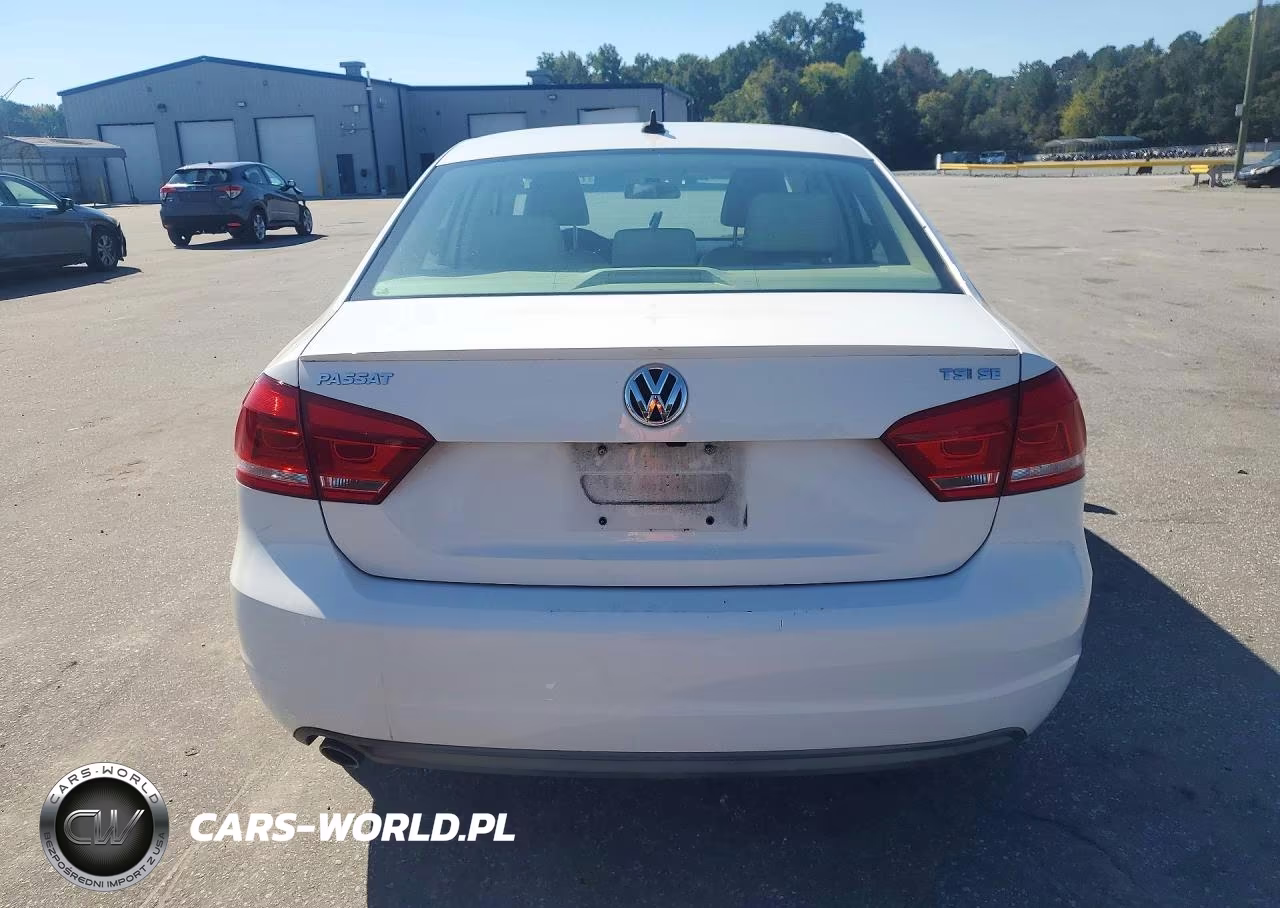 2015 Volkswagen Passat Se VIN:1VWBT7A35FC019357 - 6
