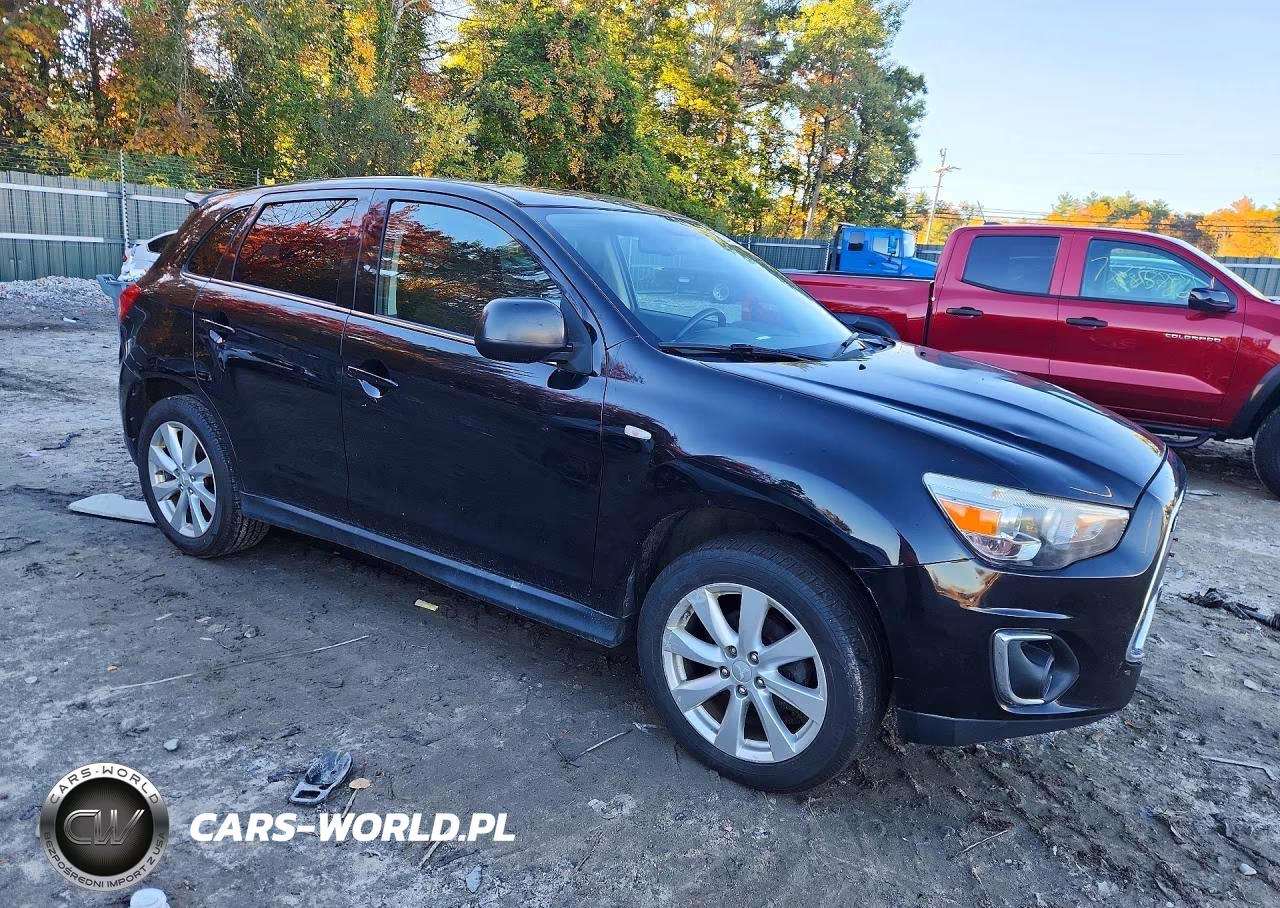 2014 Mitsubishi Outlander Sport Se VIN:4A4AR4AU3EE027411 - 4