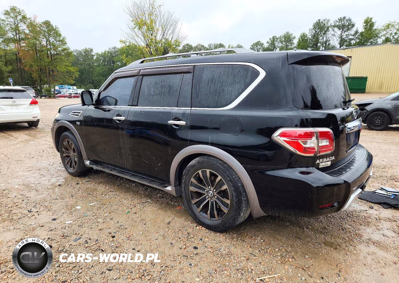2017 Nissan Armada Platinum VIN:JN8AY2NE1H9702448 - 2