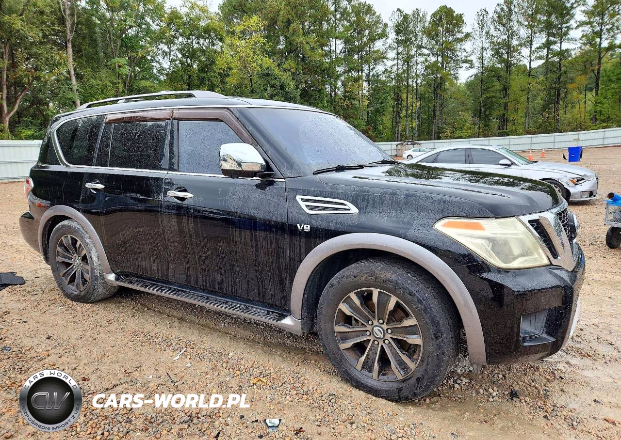 2017 Nissan Armada Platinum VIN:JN8AY2NE1H9702448 - 4