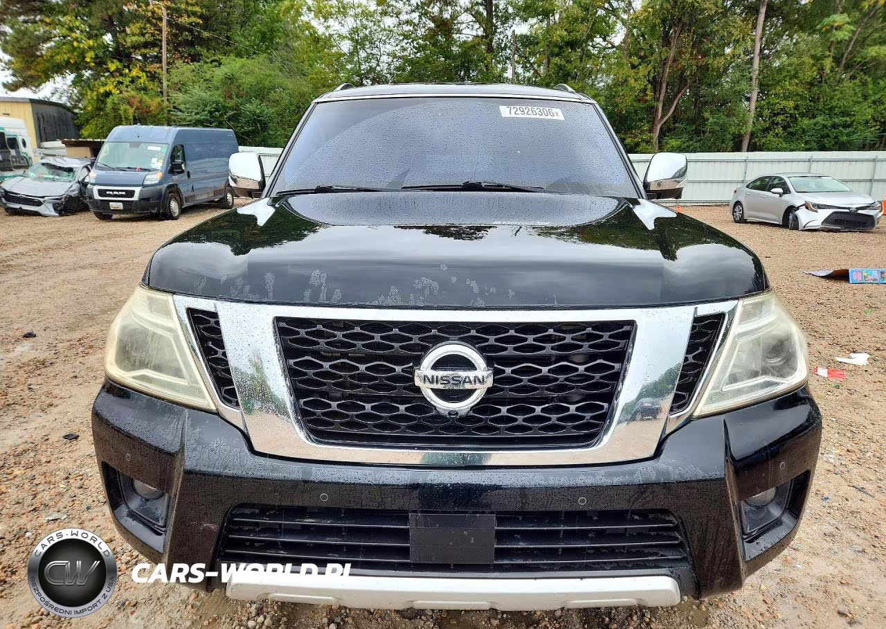 2017 Nissan Armada Platinum VIN:JN8AY2NE1H9702448 - 5
