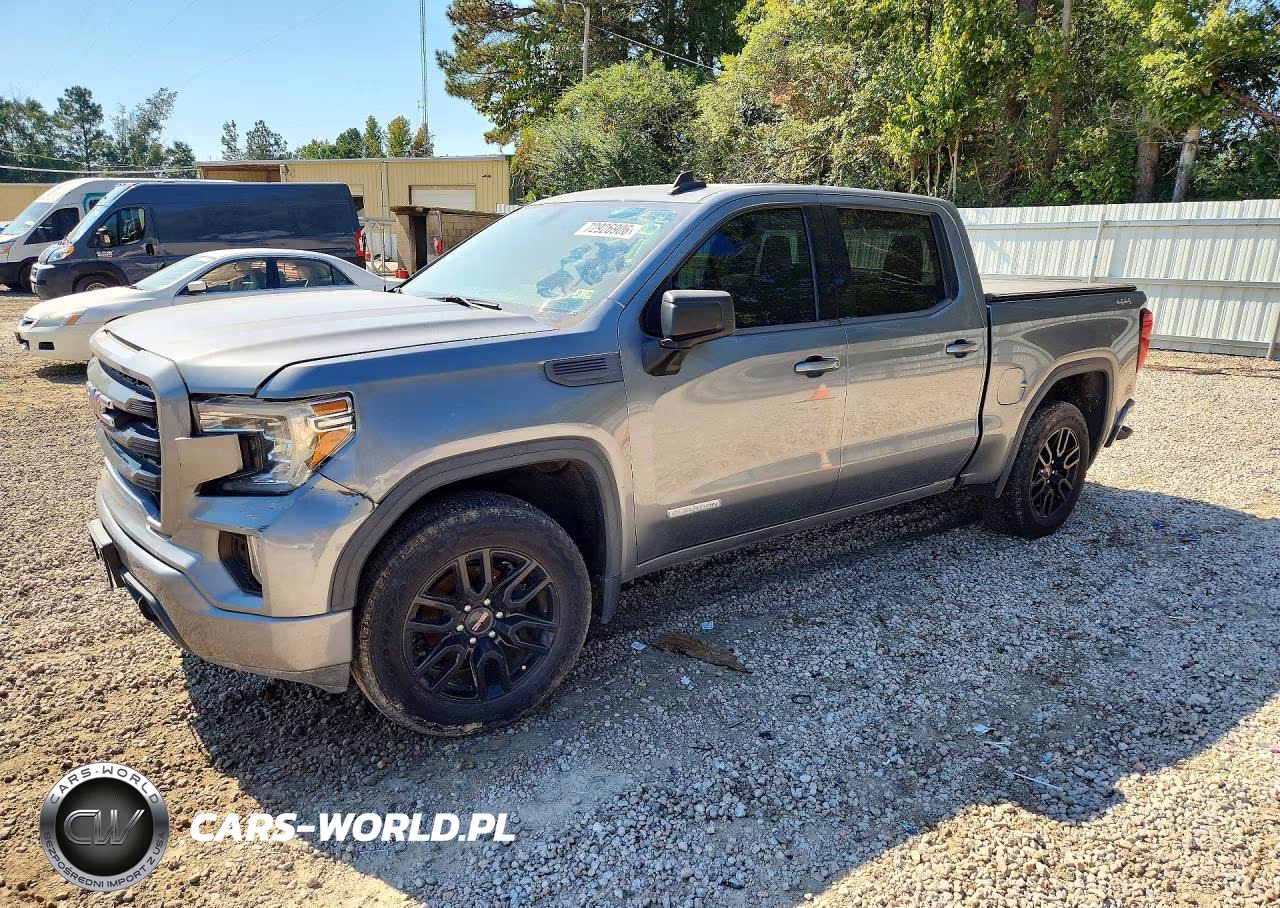 2021 GMC Sierra K1500 Elevation VIN:3GTP9CEK9MG268952 - 1