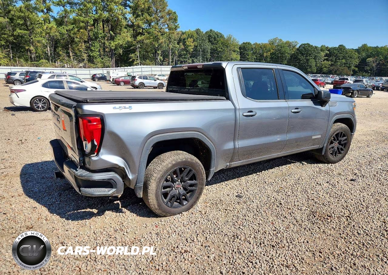2021 GMC Sierra K1500 Elevation VIN:3GTP9CEK9MG268952 - 3