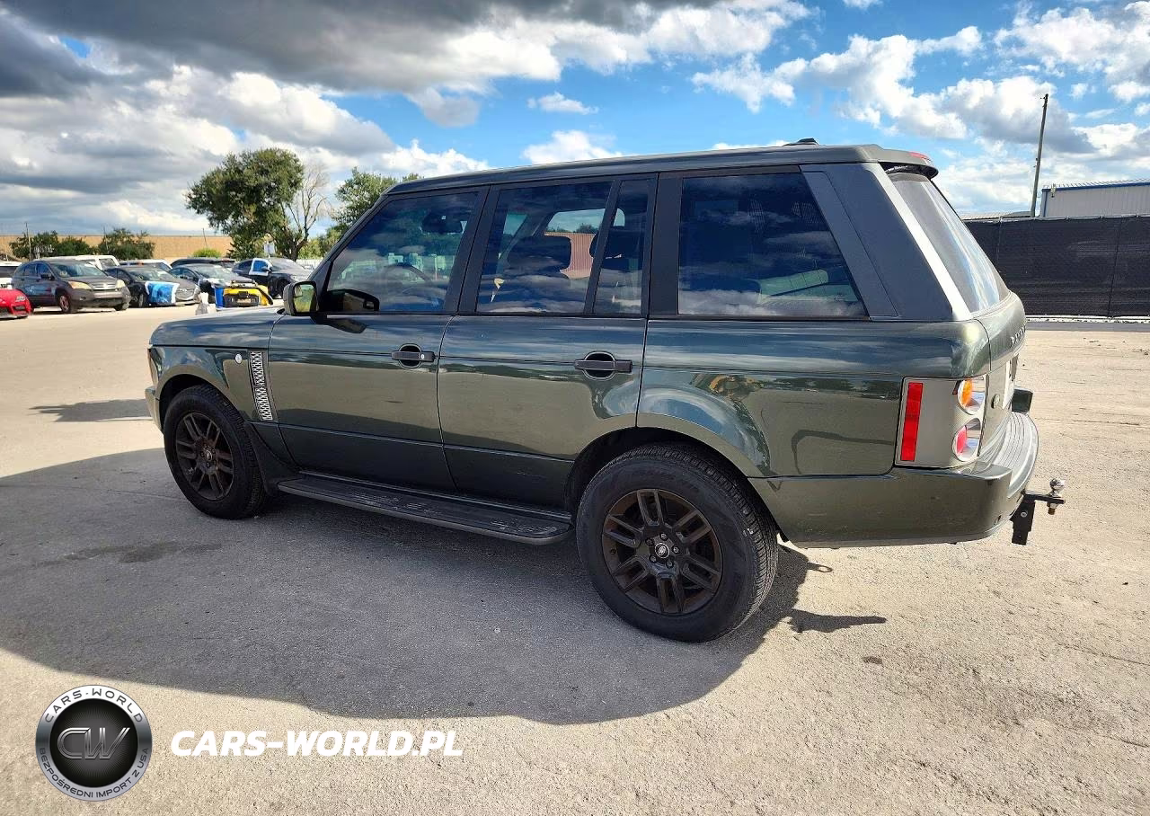 2005 Land Rover Range Rover Hse VIN:SALMF11495A195257 - 2