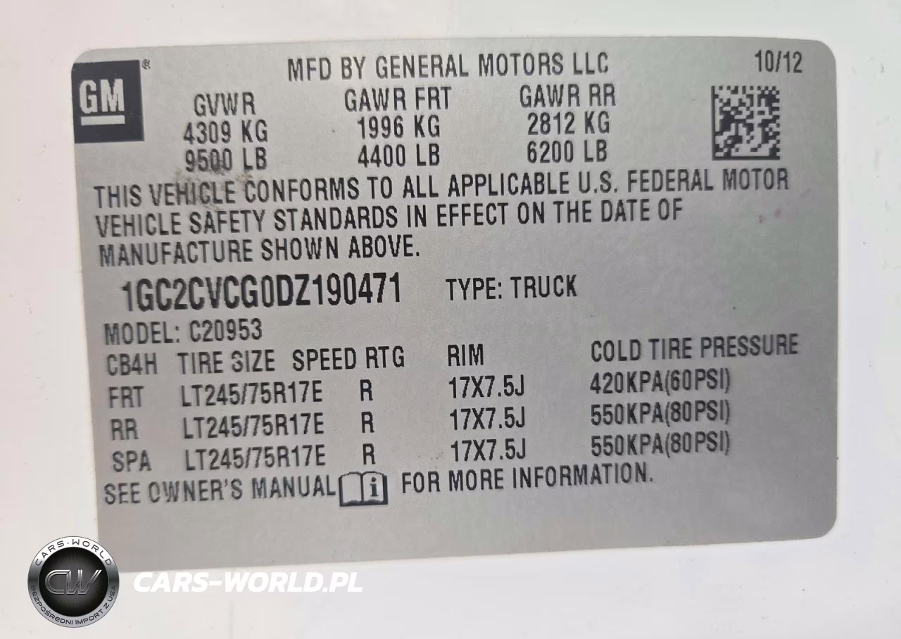 2013 Chevrolet Silverado C2500 Heavy Duty VIN:1GC2CVCG0DZ190471 - 12