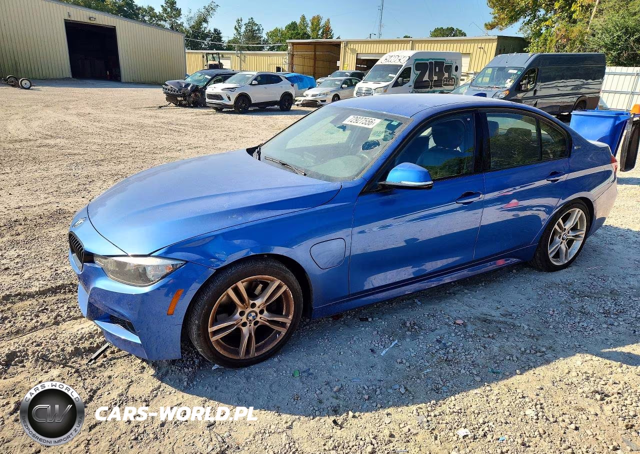 2017 BMW 330E VIN:WBA8E1C35HA029092 - 1