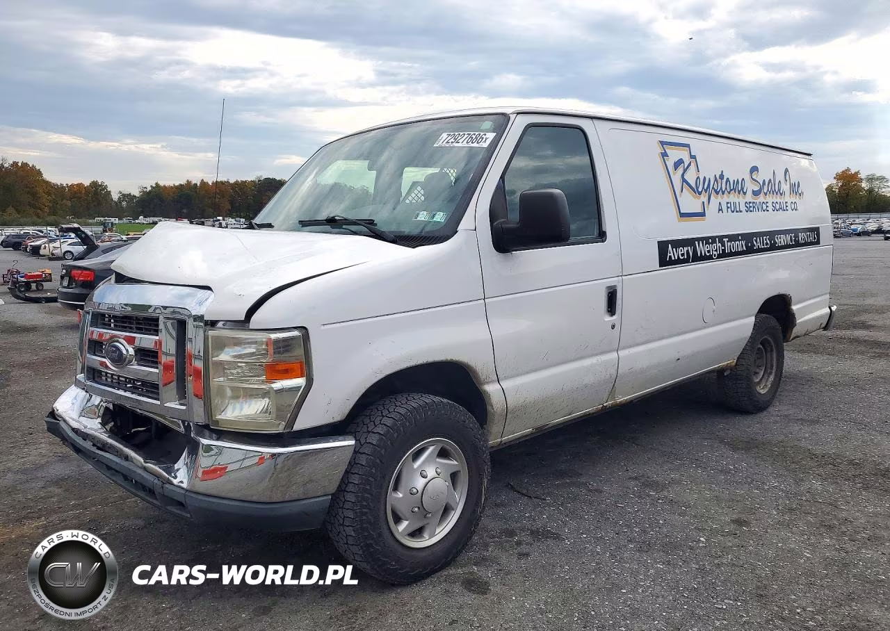 2012 Ford Econoline E250 Van VIN:1FTNS2EL8CDA69367 - 1