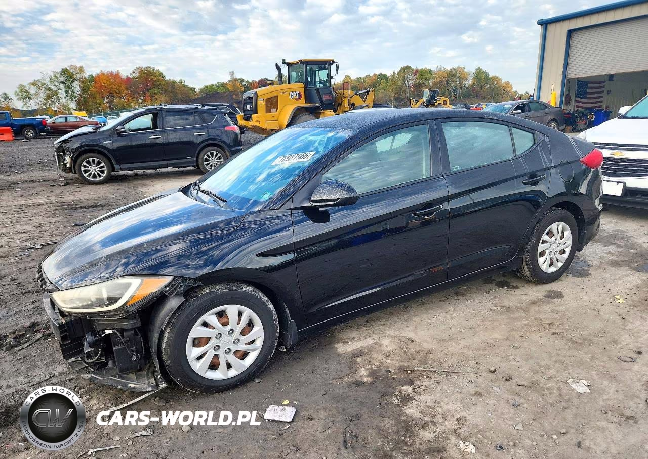 2018 Hyundai Elantra Se VIN:5NPD74LF9JH299741 - 1
